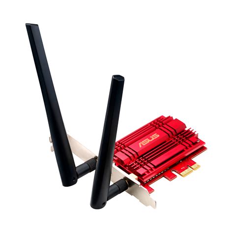 Tarjeta De Red PCI E X1 Asus PCE AC56 Wifi AC1300 Dual Band DD Tech