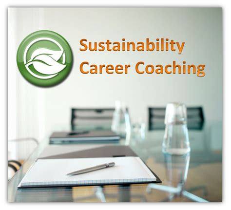 Sustainability Career Coaching Sustainability Consulting Job Coaching