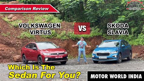 Volkswagen Virtus VS Skoda Slavia Which Is The Sedan For You YouTube