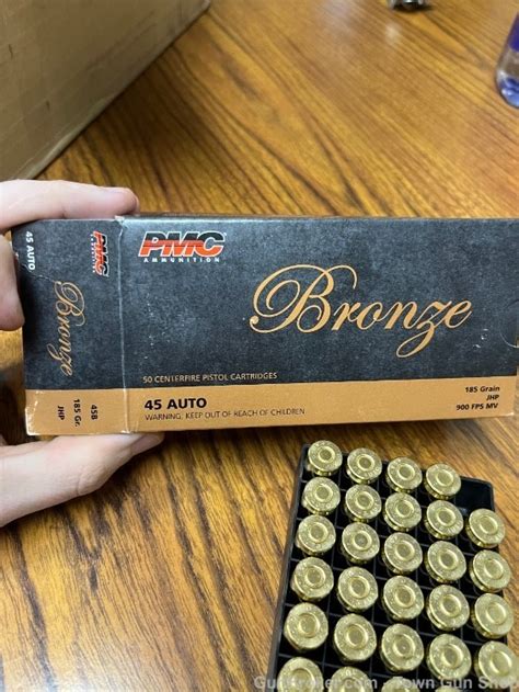 PMC 45B 45ACP 185 Grain JHP 1000 Round Case LOW PRICE NO CC FEES