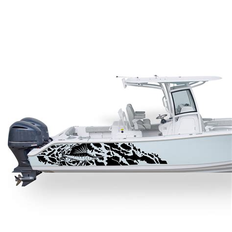 Sailfish Graphic Boat Decals Compatible With Center Console Boat Sport