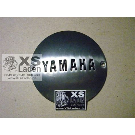 Kleiner Lichtmaschinendeckel Mit Yamaha Schrift Xs Laden Webshop