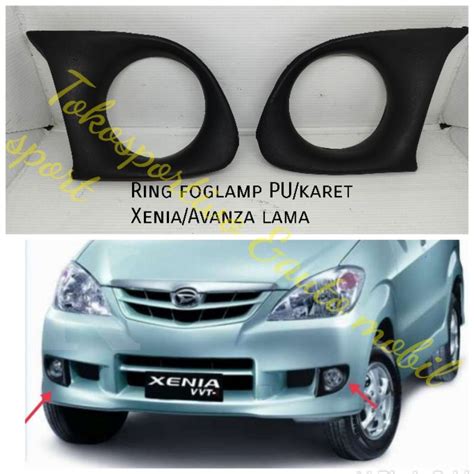 Jual Cover Foglamp Ring Foglamp Xenia Avanza Old Lama Bahan Karet Piu