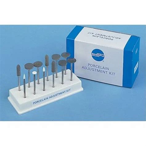 Stainless Steel Shofu Porcelain Adjustment Kit Hp For Clinical