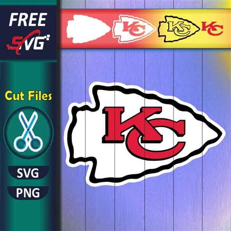 KC Chiefs SVG free for Cricut | Kansas City Chiefs arrowhead SVG free