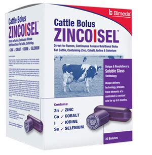 Zincoisel Cattle Bolus