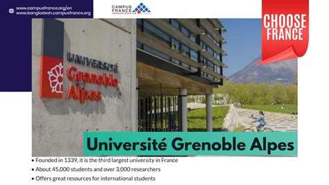 The Université Grenoble Alpes | Campus France