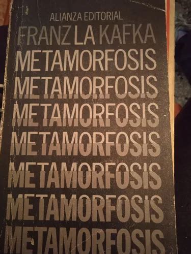 Metamorfosis Franz La Kafka Alianza Editorial Mercadolibre