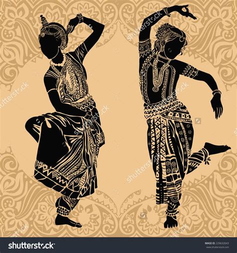 Stock Vector Indian Woman 229632043 1500×1600 Dancing Drawings Indian Folk Art Dancing