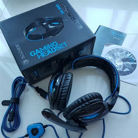 Sades Sa Professional Wired Gaming Headset With Mic Audio