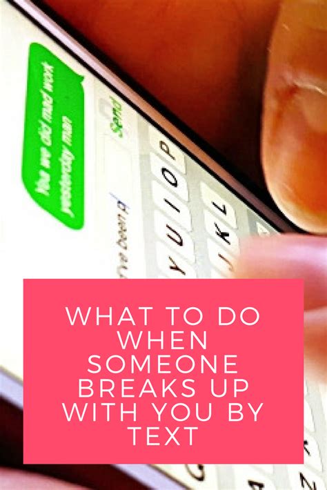 What To Do When Someone Breaks Up With You By Text Breakup When Someone