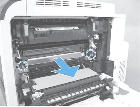 How To Replace Itb Intermediate Transfer Belt On Hp Clj