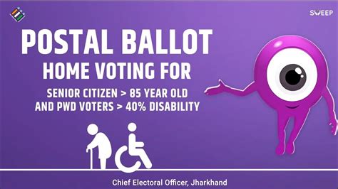 Postal Ballot Home Voting Voting Of Senior Citizen Voting Of 85