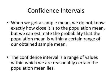 Ppt Confidence Intervals And Hypothesis Testing Powerpoint