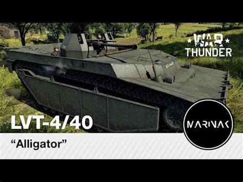 War Thunder Cz Lvt Alligator Youtube