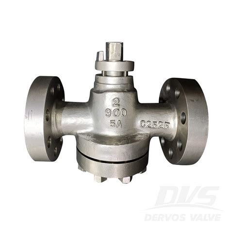 Astm A216 Wcb Lubricated Plug Valve Api 6d 2 Inch 900 Lb Dervos