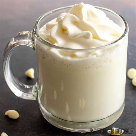 Starbucks White Hot Chocolate Recipe Baking Me Hungry