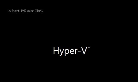 Hyper V Start Pxe Over Ipv