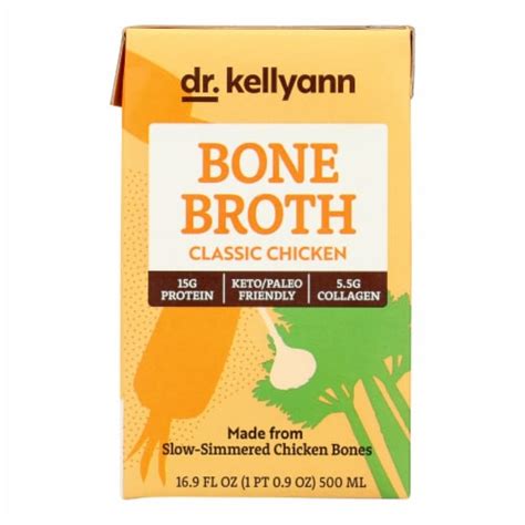 Dr Kellyann Classic Chicken Bone Broth Case Of 6 169 Fz 6 Ct