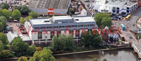 Invicta Kent Media Pic Shows Aerial View Of Maidstone Crown Court