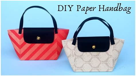 How To Make Paper Handbag Youtube