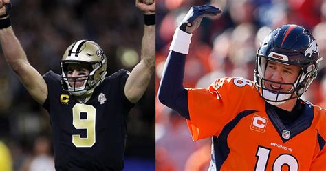 Drew Brees Surpasses Peyton Mannings Career Touchdown Passes Record