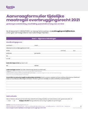 Invulbaar Online Vul Dit Document In DRUKLETTERS In En Bezorg Het Bij