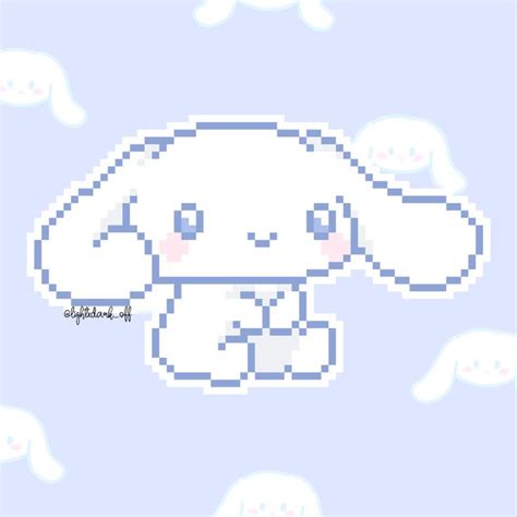 Cinnamoroll Pixel Art En 2024