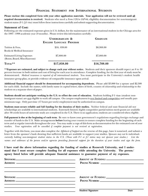 Fillable Online Undergrad Application For Int L Students Application