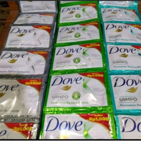 Jual Shampoo Dove 1 Renceng Isi 12 Sachet Shopee Indonesia