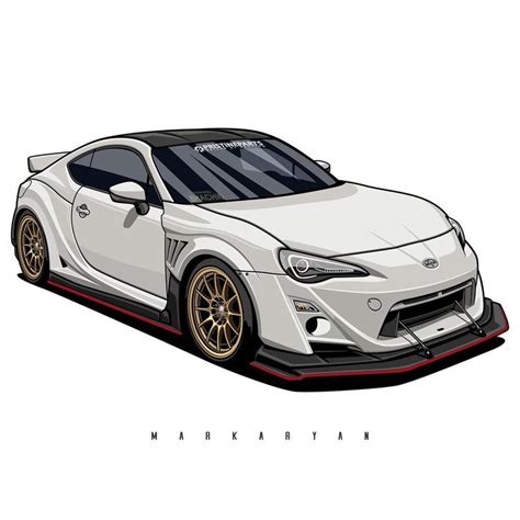 Олег Маркарьян On Instagram Scion Frs Vector Illustration Owner