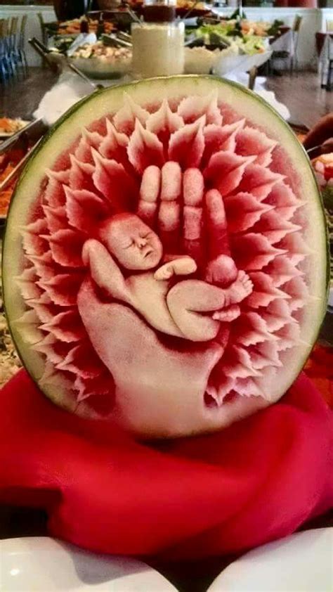 Amazing Food Art Easy Food Art Creative Food Art Watermelon Art Watermelon Carving Fruits