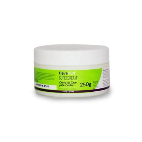 Deva Curl Super Cream Creme De Coco Para Cachos 250g