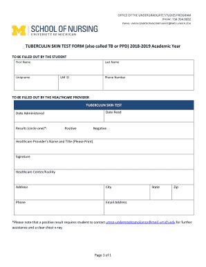 Fillable Online Technical Standards Form University Of Michigan