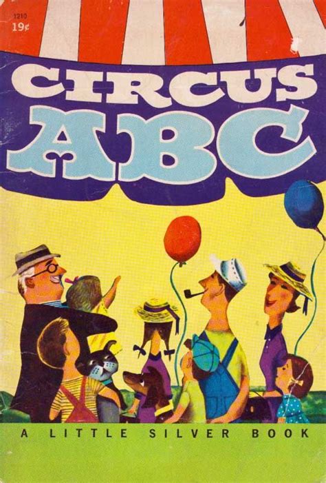 Vintage Kids Books My Kid Loves The Circus Abc Circus Illustration