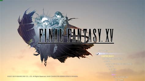 Original Title Screen Logo By Lady Luna Final Fantasy Xv Mods