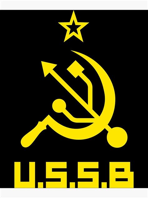 "USSB - CCCP Plug and play " Poster for Sale by FlatIcons | Redbubble