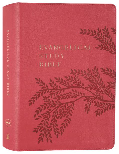 NKJV Evangelical Study Bible Rose (Red Letter Edition) | Koorong