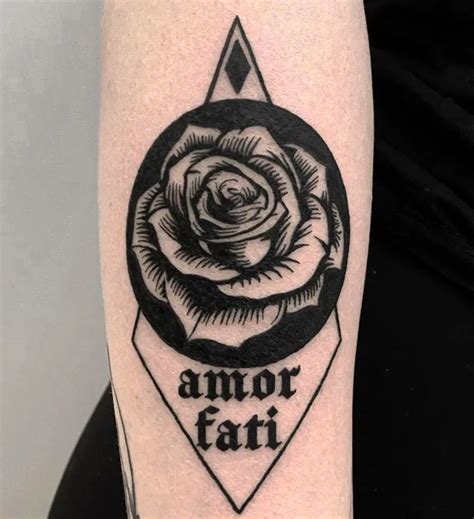 98 Amor Fati Tattoo Ideas For Reconnecting With Your Inner Self