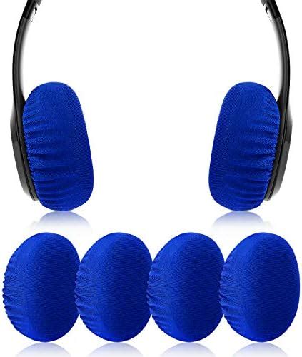 Jecobb Flex Fabric Earpad Cover Protectors With Stretchable And Washable Lycra For