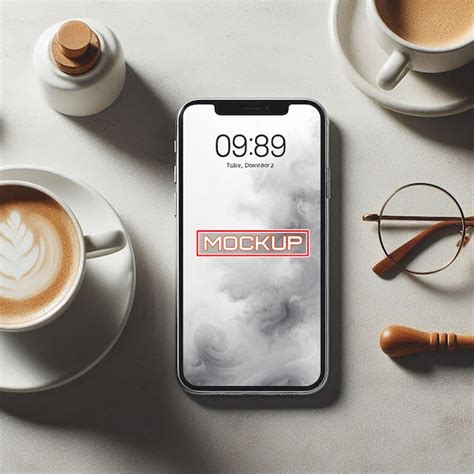 Premium PSD Mobile Phone Screen Mockup