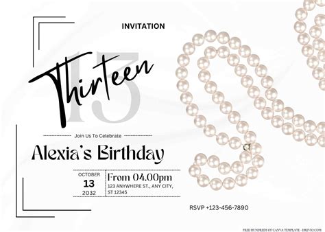 Free Jewelry Making Birthday Canva Templates 17 Download Hundreds