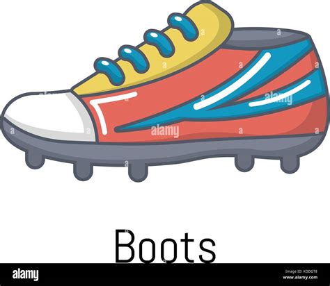 Football boots icon cartoon style hi-res stock photography and images - Alamy