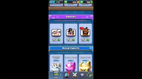 Emotes - Clash Royale | Interface In Game