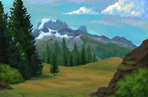 Mountainscape By Rappenem On Deviantart