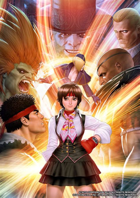 Street Fighter 5 Art Gallery Posters Box Artwork