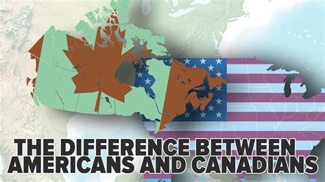 10 DIFFERENCES Between AMERICA and CANADA - YouTube