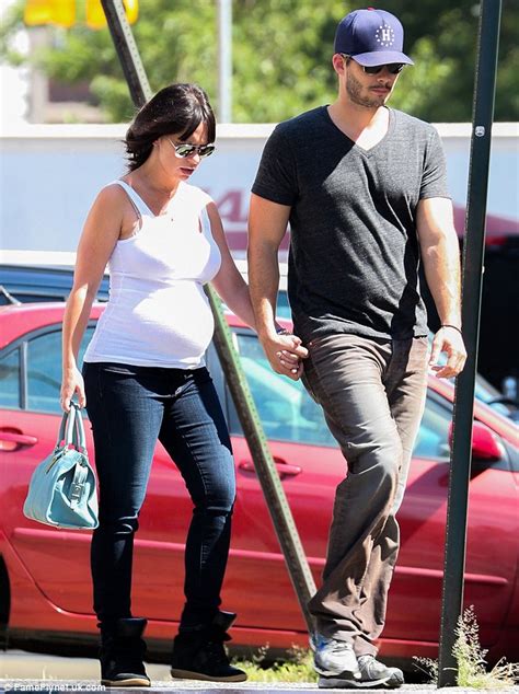 Jennifer Love Hewitt Enjoys Romantic Stroll With Fiancé Brian Hallisay