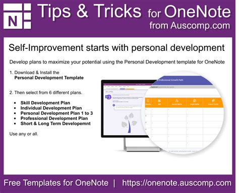 Auscomp OneNote Tips And Tricks Personal Development Productivity