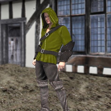 Medieval Archer M4 For Poser Poser Sharecg